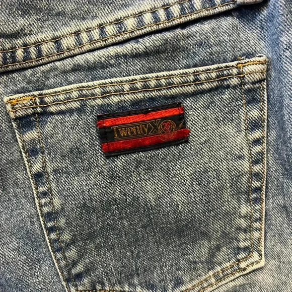 Wrangler Twenty X Womens Blue Jean Shorts - Picture 4 of 6